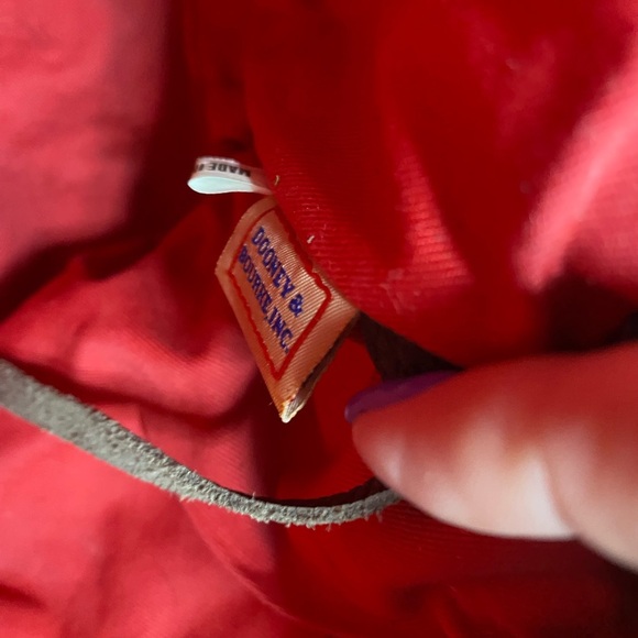 GUC Dooney & Bourke Madre Ladybug Satchel - Picture 4 of 9